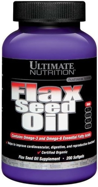 Flaxseed Oil Softgels